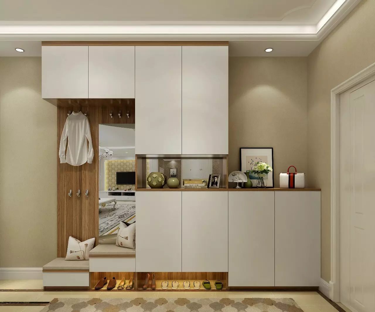 玄关鞋柜装修设计